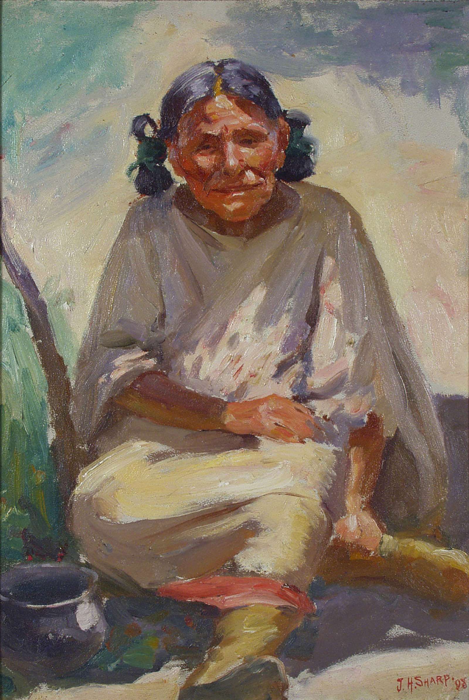 An Old Woman (Apache)